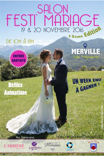 Salon Festi'Mariage 19/20 Novembre à Merville proche Toulouse