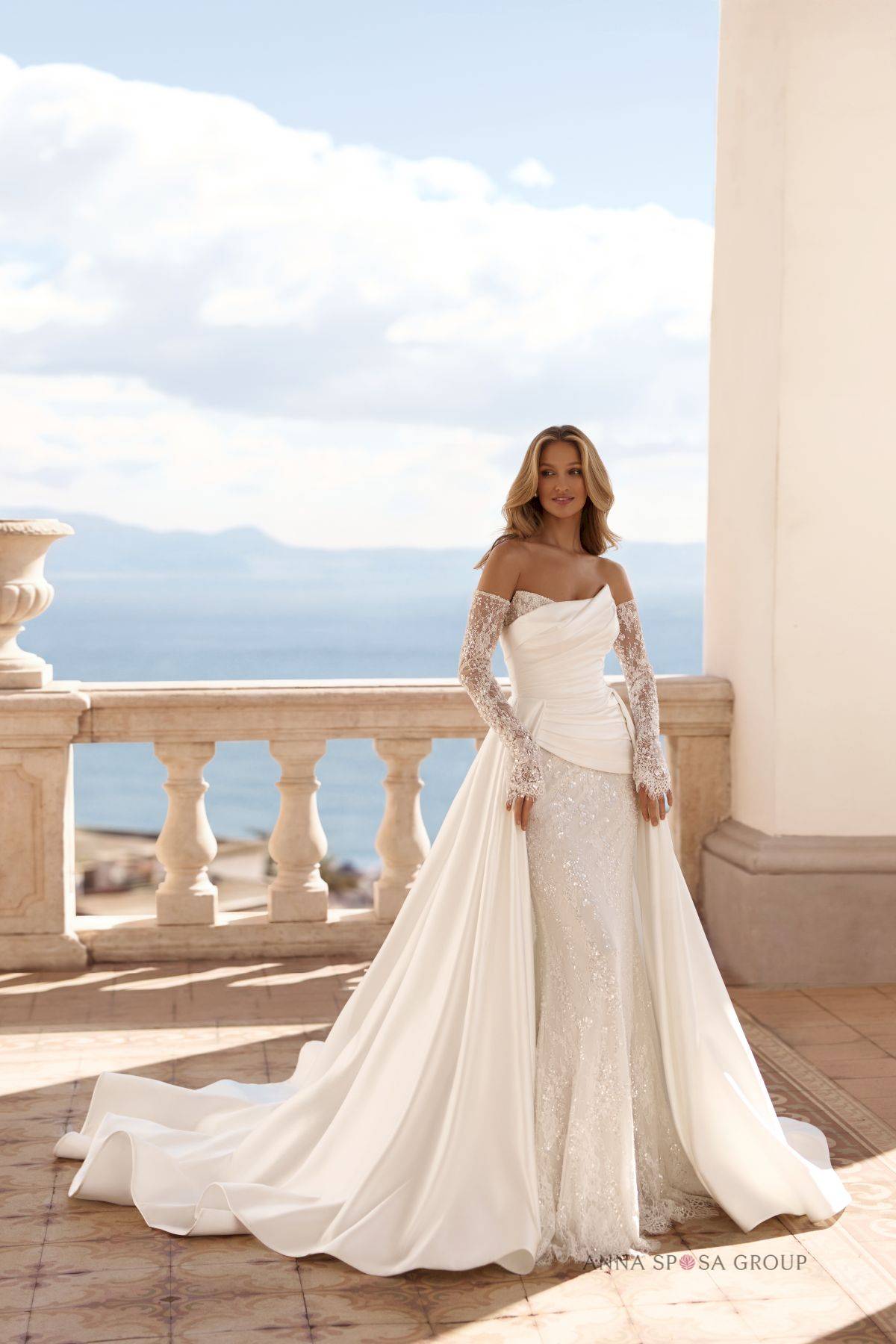 Talinia : robe de mariée sirène princesse