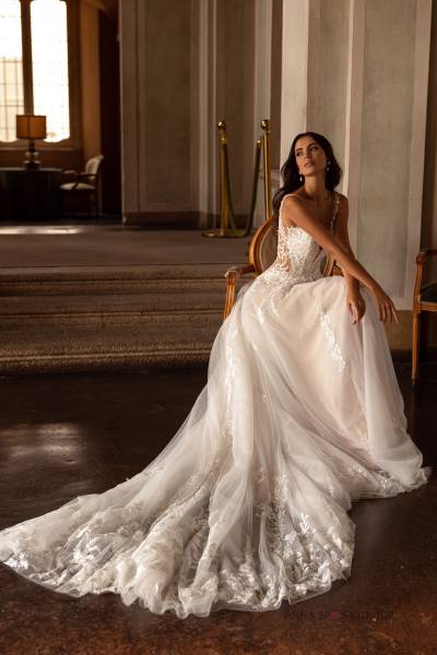 Grutin : robe de mariée princesse