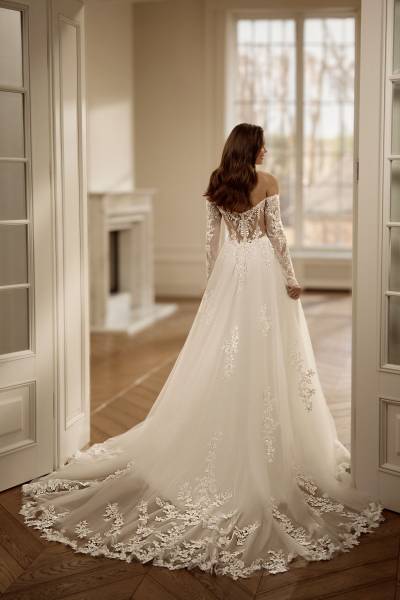 Dos de la robe de mariée princesse Liatris