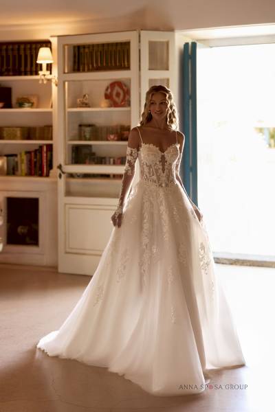 Robe de mariée princesse Norvia Anna Sposa