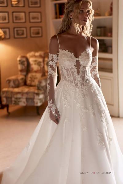 Robe de mariée princesse Norvia Anna Sposa
