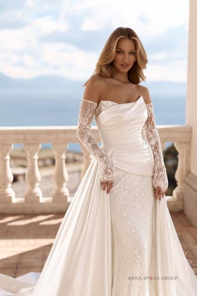 Talinia : robe de mariée sirène princesse