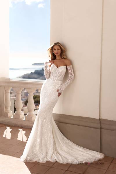 Talinia : robe de mariée sirène princesse