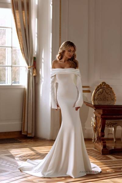 Paris : robe de mariée sirène