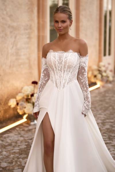 Robe de mariée bohème-chic Zariel Anna Sposa