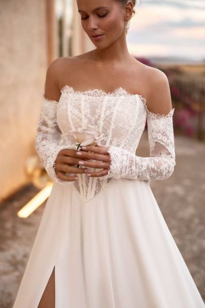 Robe de mariée bohème-chic Zariel Anna Sposa