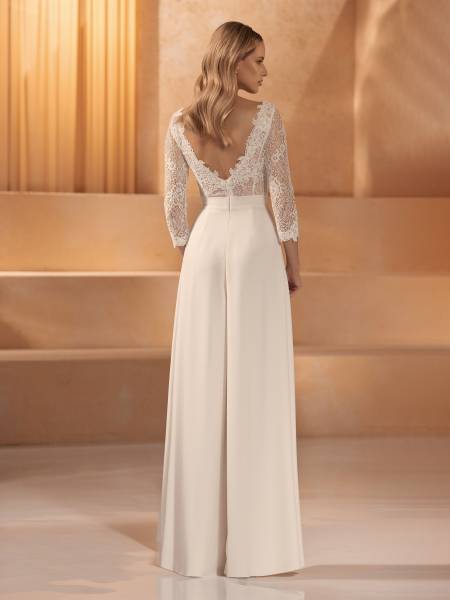 Alaska : combinaison de mariée civile