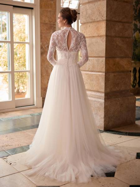 Accessoire surjupe de mariée Célia Bianco Evento