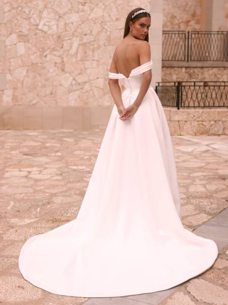 Robe de mariée minimaliste Agrias Bianco Evento