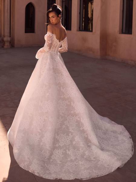 Robe de mariée princesse dentelle Petra Bianco Evento