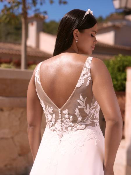 Robe de mariée bohème Ione Bianco Evento (plus size)