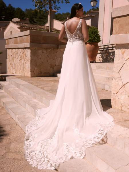 Robe de mariée bohème Ione Bianco Evento (plus size)