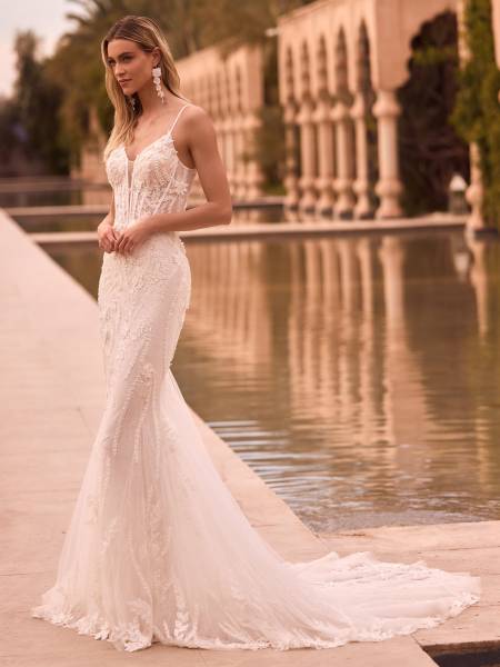 Robe de mariée sirène Sandara Bianco Evento