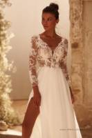 Notre zone d'activité pour ce service Robe de mariée bohème courte en tulle aussi romantique que moderne