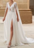 Notre zone d'activité pour ce service Robe de mariée sirène en dentelle blanche