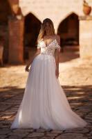 Notre zone d'activité pour ce service Acheter une robe de mariée bohème chic dos nu avec manche pour petit budget